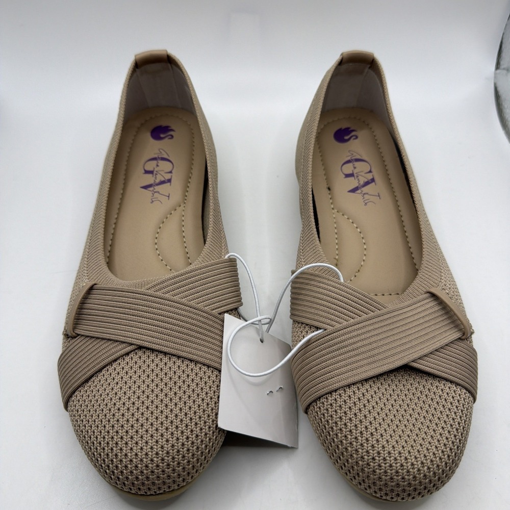 Gloria Vanderbilt Women's Debbie Natural Shoe Size 7.5. New - Picture 2 of 9